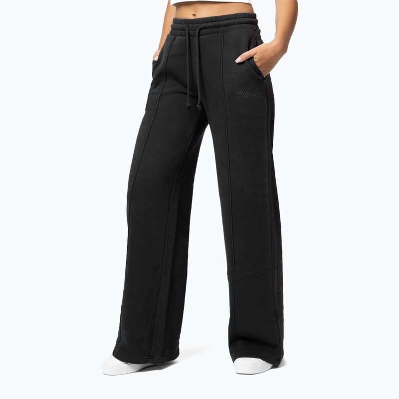 Moteriškos kelnės Pitbull Lovia Wide washed dark graphite 3