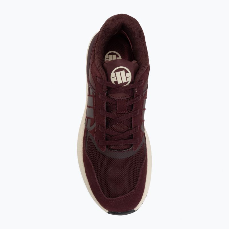 Vyriški batai Pitbull Encino dark burgundy 5