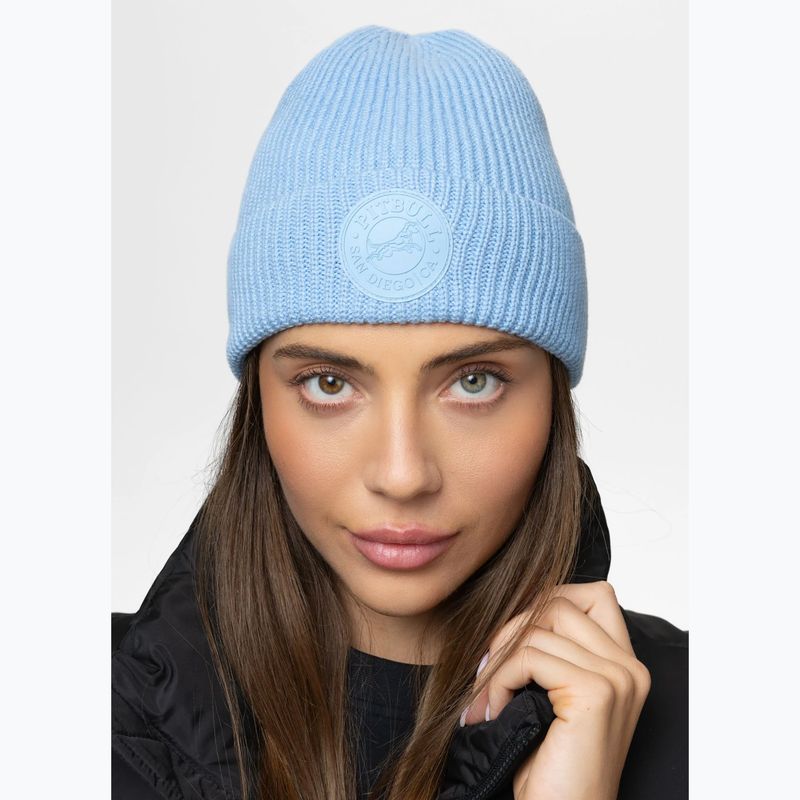 Žieminė kepurė Pitbull Beanie San Diego Ca light blue 3