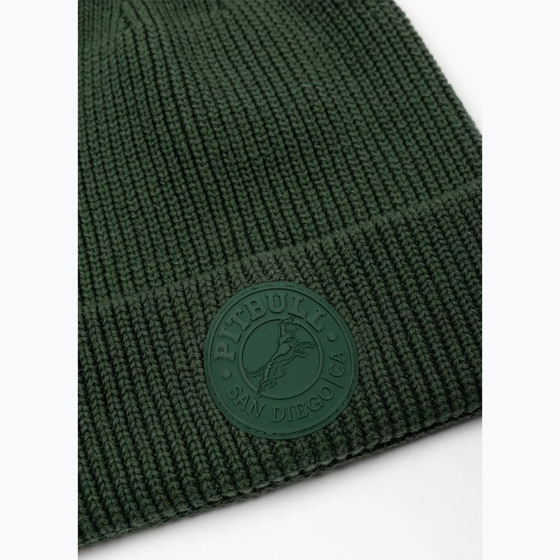 Žieminė kepurė Pitbull Beanie San Diego Ca dark green 2