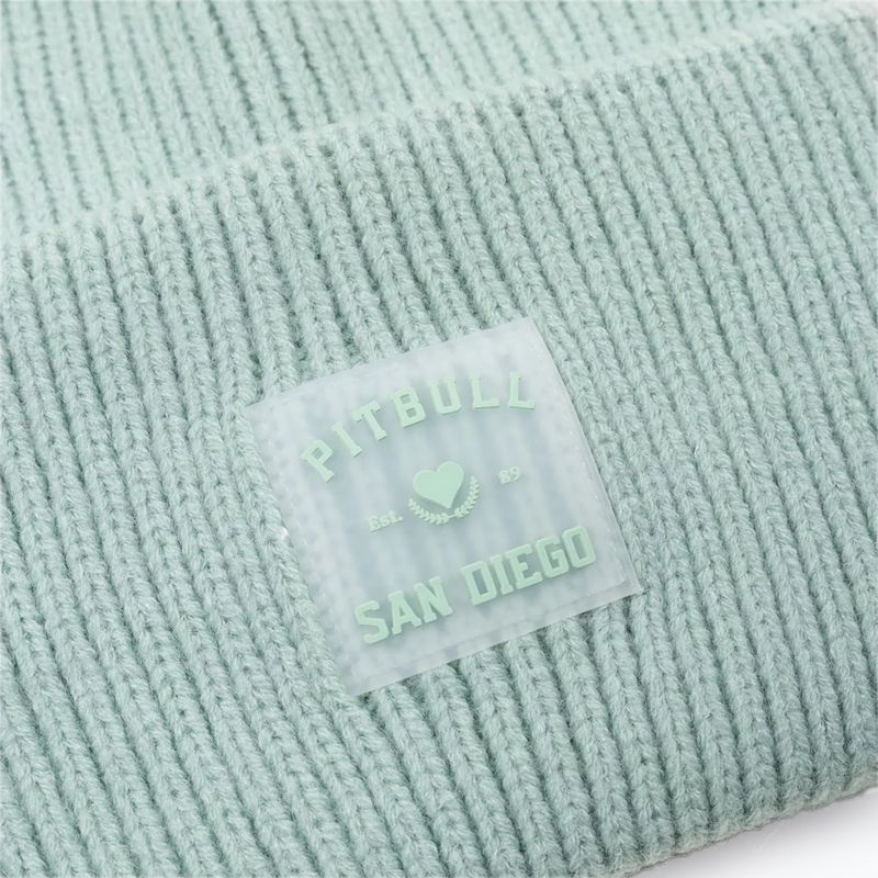 Žieminė kepurė Pitbull Beanie Love PB light mint 2