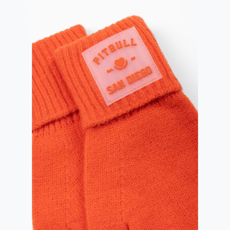 Pirštinės Pitbull Love PB fluorescent orange 2