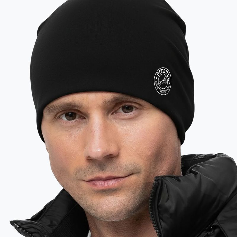 Žieminė kepurė Pitbull San Diego Ca Beanie black 3