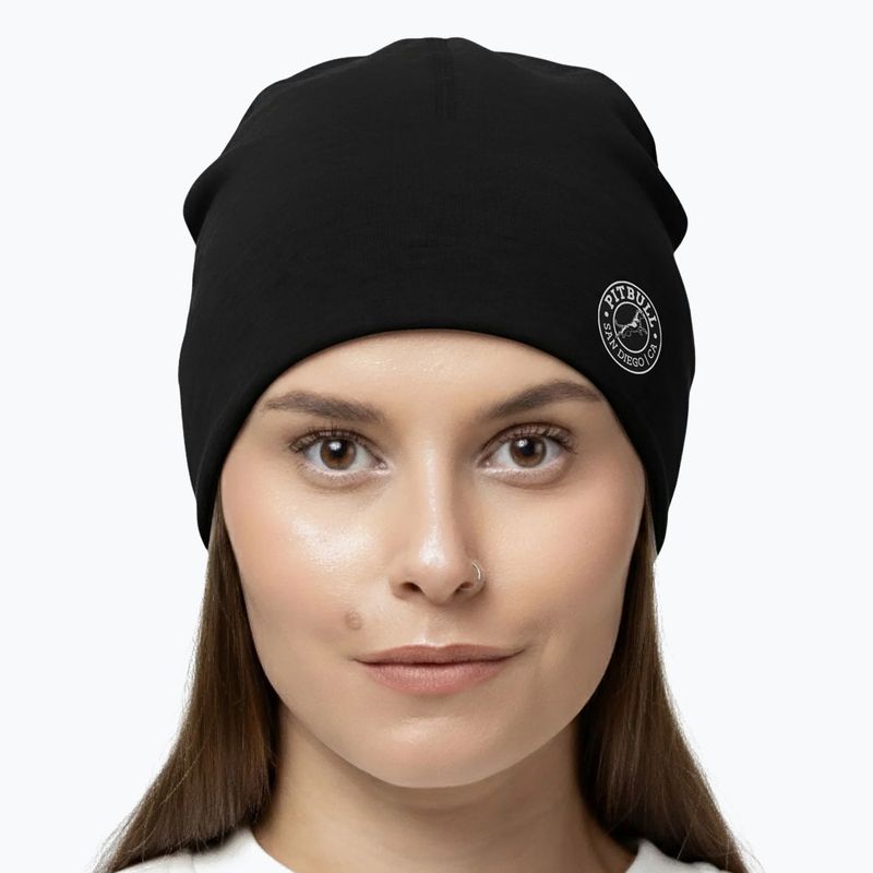 Žieminė kepurė Pitbull San Diego Ca Beanie black 4