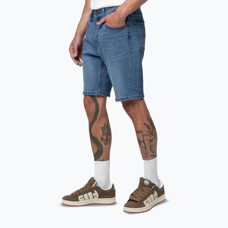 Vyriški šortai Pitbull Hornblend Jeans Pocket classic wash 4