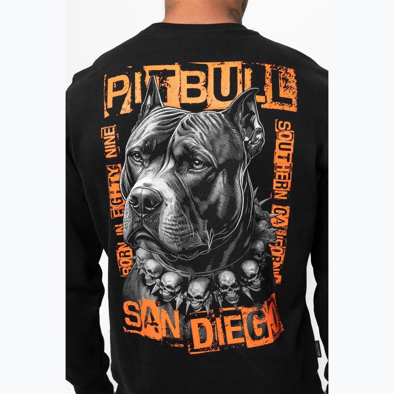 Vyriškas džemperis Pitbull Crewneck Blacky black 4