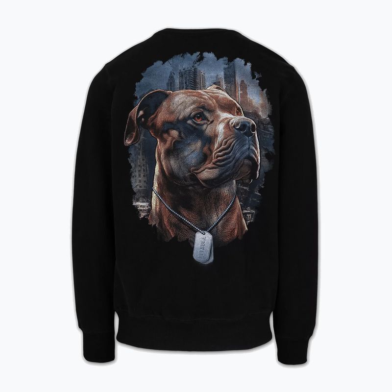 Vyriškas džemperis Pitbull Crewneck Hero black 2