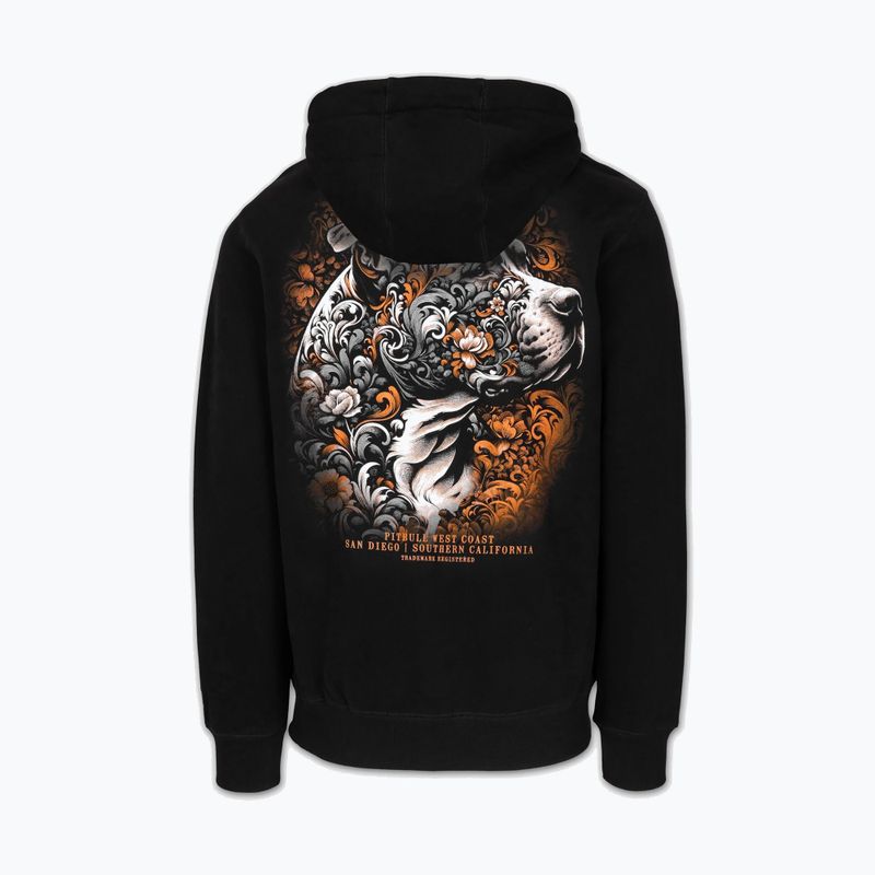 Vyriškas džemperis Pitbull Tattoo Hooded black 2