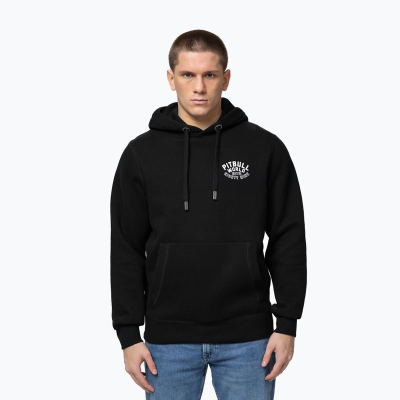Vyriškas džemperis Pitbull Hero Hooded black