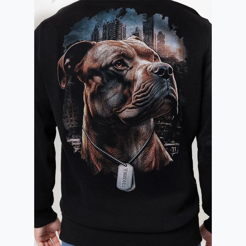Vyriškas džemperis Pitbull Hero Hooded black 3