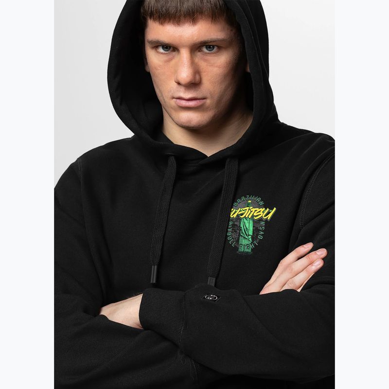 Vyriškas džemperis Pitbull Bjj Fight Dvsn Hooded black 4