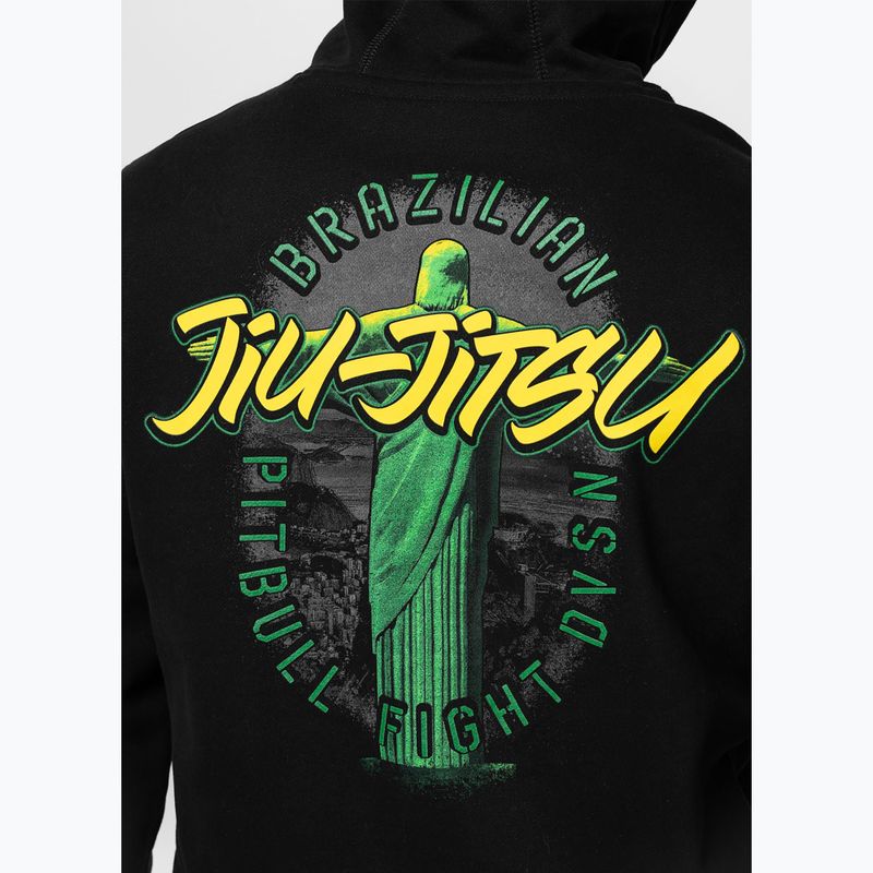 Vyriškas džemperis Pitbull Bjj Fight Dvsn Hooded black 5