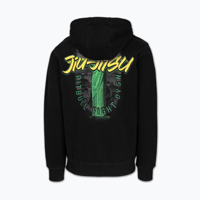 Vyriškas džemperis Pitbull Bjj Fight Dvsn Hooded black 2