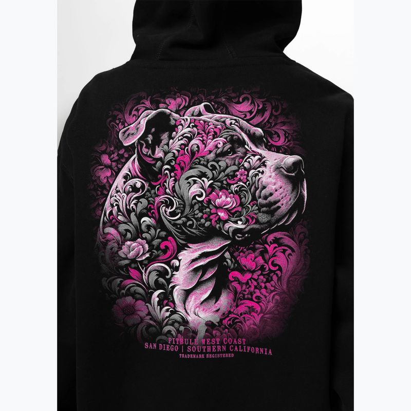Moteriškas džemperis Pitbull Tattoo Hooded black 4