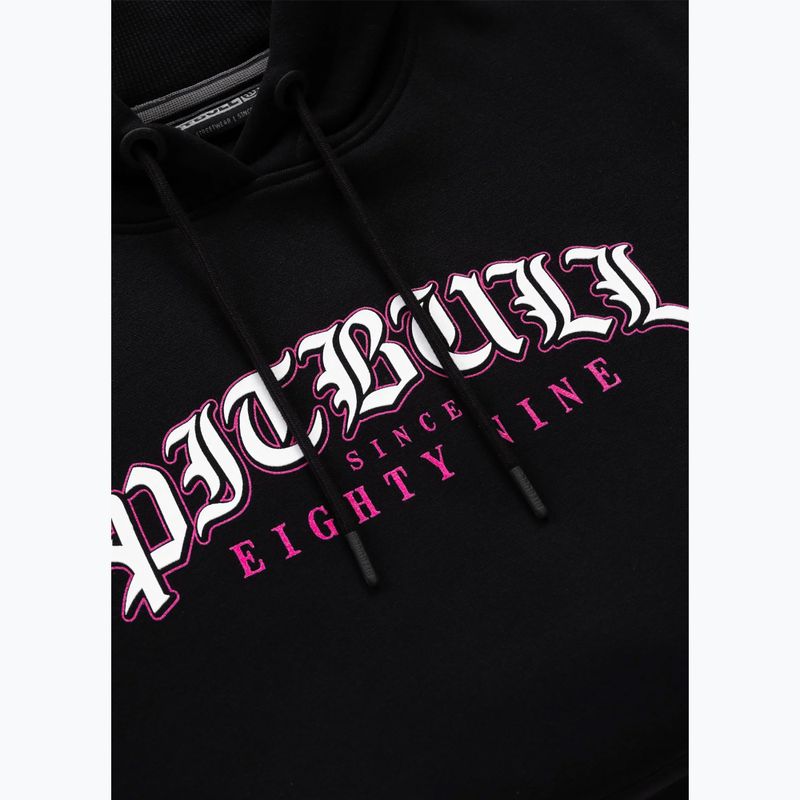 Moteriškas džemperis Pitbull Tattoo Hooded black 7