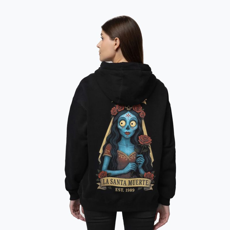 Moteriškas džemperis Pitbull La Santa Muerte Hooded black 3