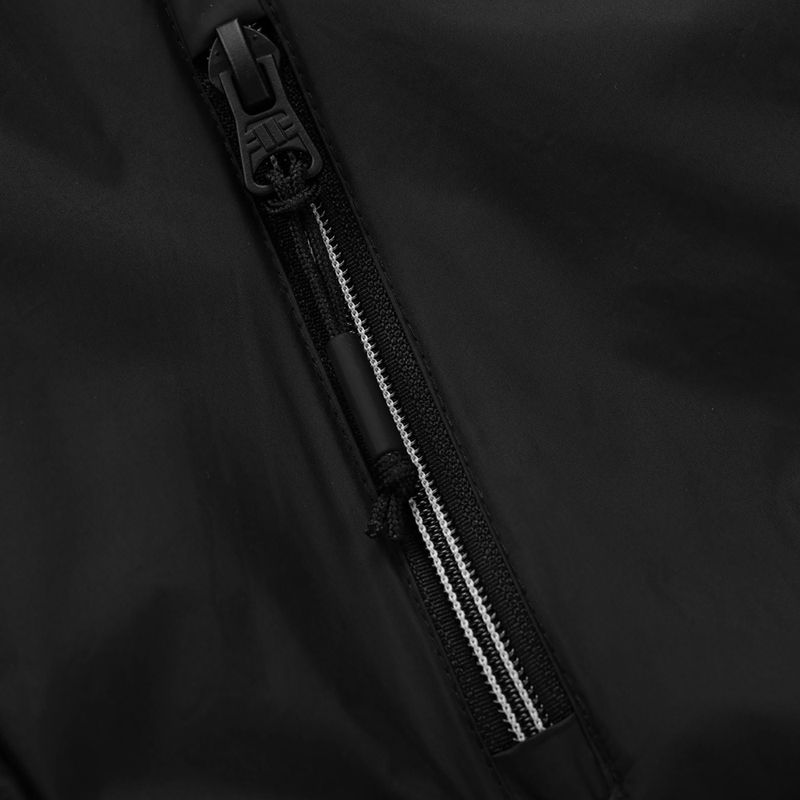 Vyriška striukė Pitbull Athletic Logo Nylon Hooded black 12