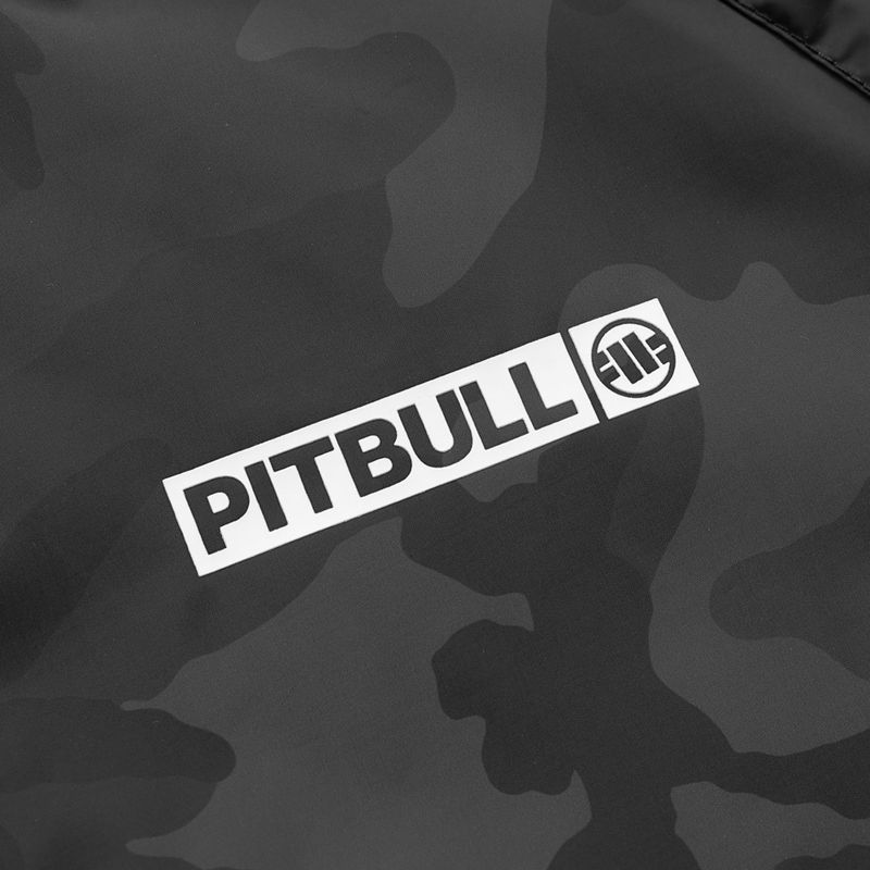 Vyriška striukė Pitbull Athletic Logo Nylon Hooded black 10