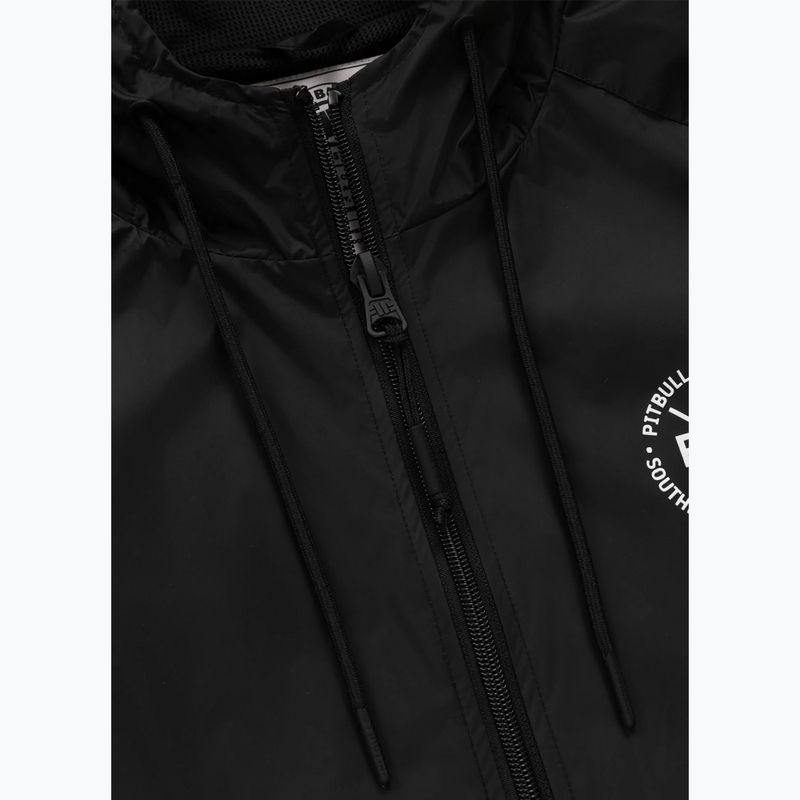 Vyriška striukė Pitbull Athletic Tape Nylon Hooded black 5