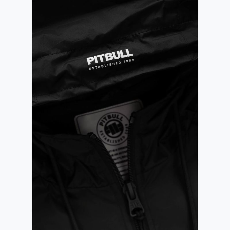 Vyriška striukė Pitbull Athletic Tape Nylon Hooded black 6