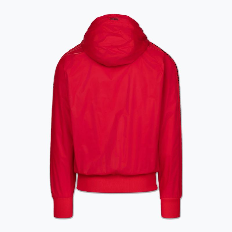 Vyriška striukė Pitbull Athletic Tape Nylon Hooded red 7