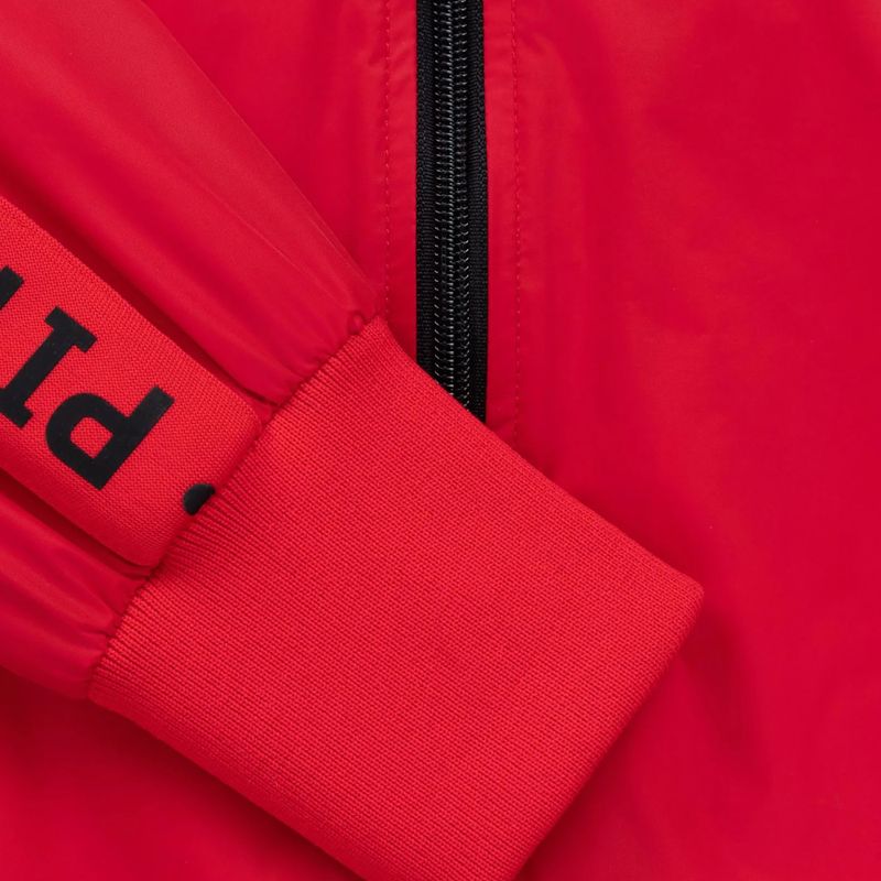 Vyriška striukė Pitbull Athletic Tape Nylon Hooded red 12
