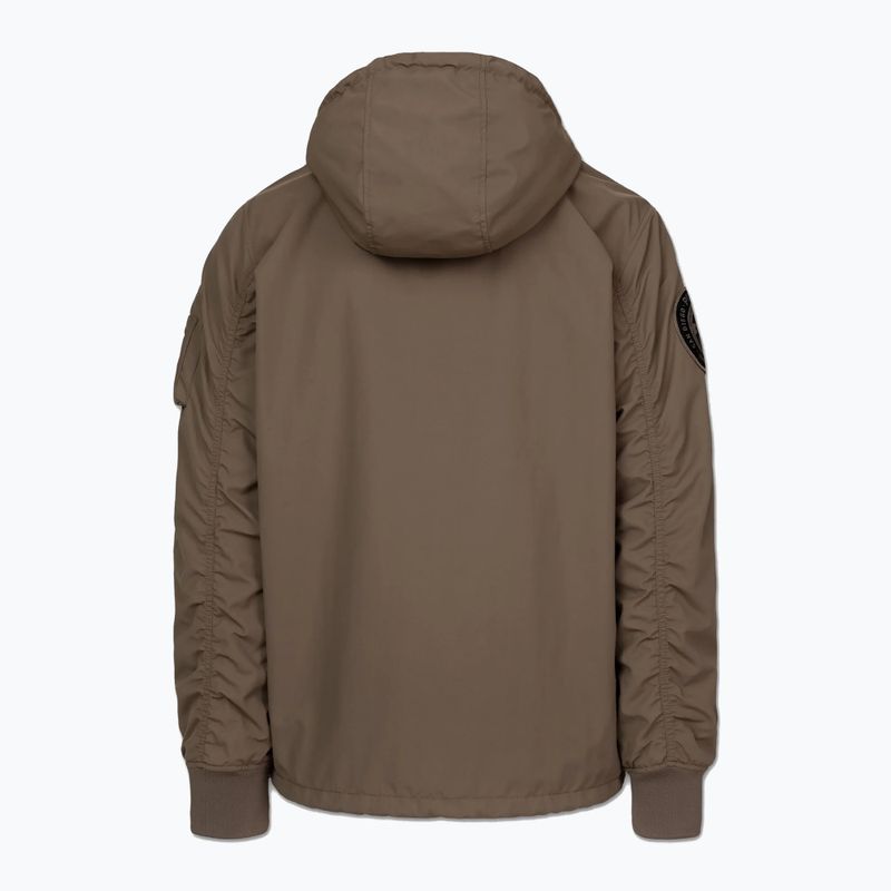 Vyriška striukė Pitbull Meandro Kangaroo dark brown 5