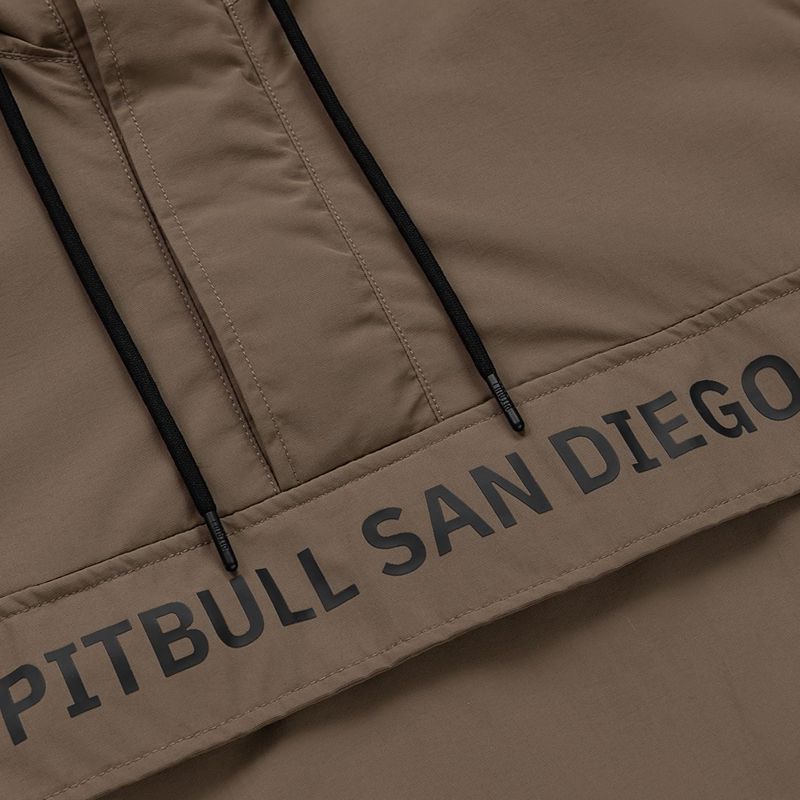 Vyriška striukė Pitbull Meandro Kangaroo dark brown 12
