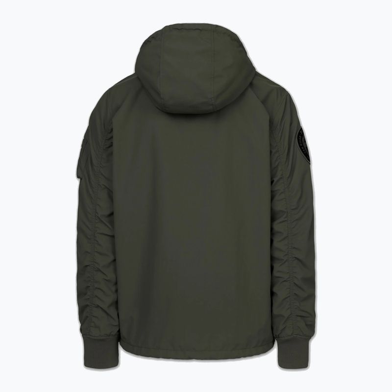 Vyriška striukė Pitbull Meandro Kangaroo dark olive 4