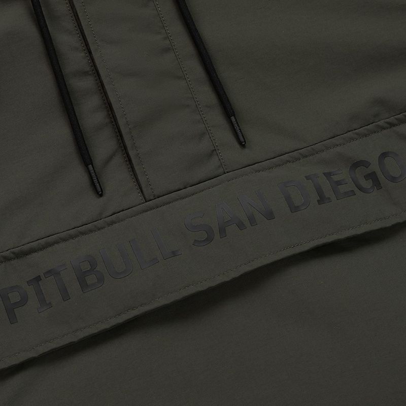 Vyriška striukė Pitbull Meandro Kangaroo dark olive 7