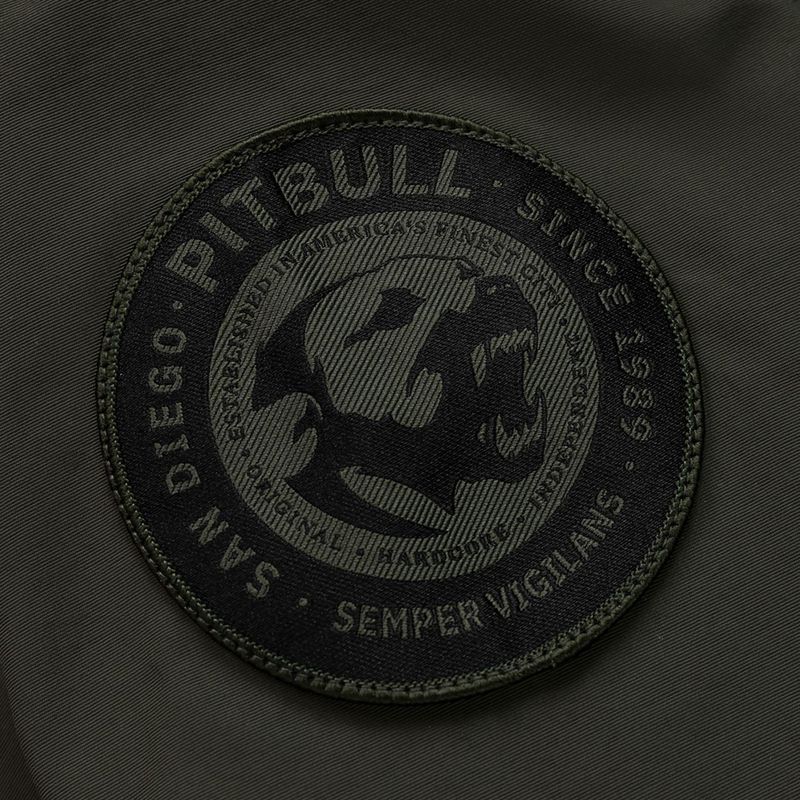 Vyriška striukė Pitbull Meandro Kangaroo dark olive 10