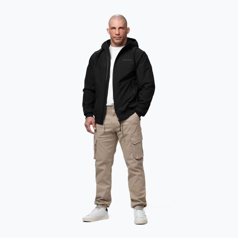 Vyriška striukė Pitbull Roscoe Softshell black 2