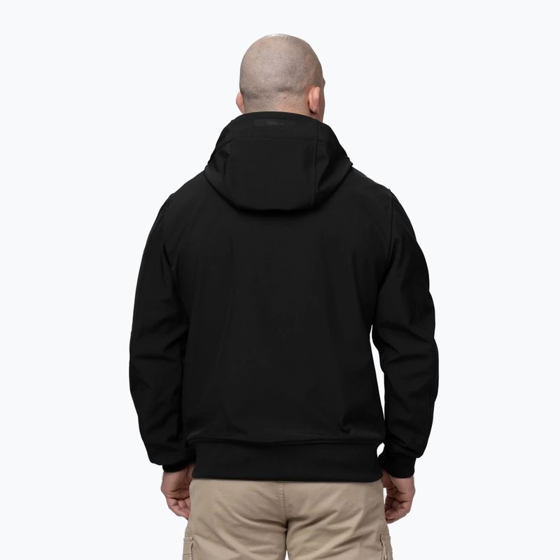 Vyriška striukė Pitbull Roscoe Softshell black 3