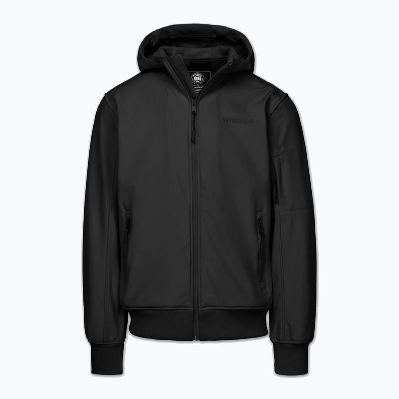 Vyriška striukė Pitbull Roscoe Softshell black 5