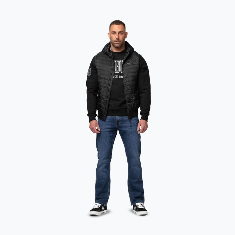 Vyriška liemenė Pitbull Hofer Hybrid Padded Hooded black 2
