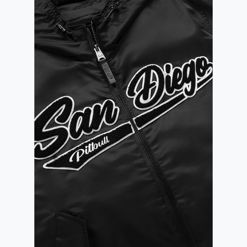 Vyriška striukė Pitbull Aero Flight Hooded black 9