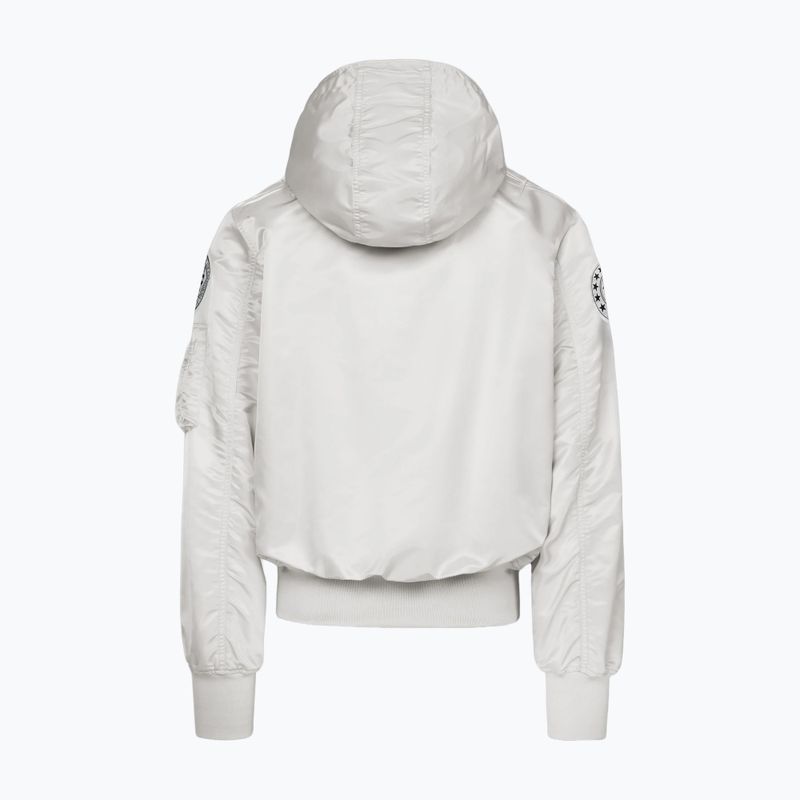 Vyriška striukė Pitbull Aero Flight Hooded off white 6