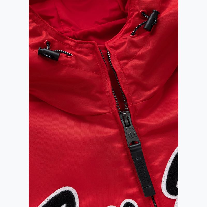 Vyriška striukė Pitbull Aero Flight Hooded fluo/red 14
