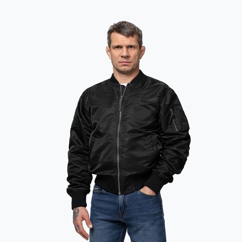 Vyriška striukė Pitbull Akron MA1 Flight black 4