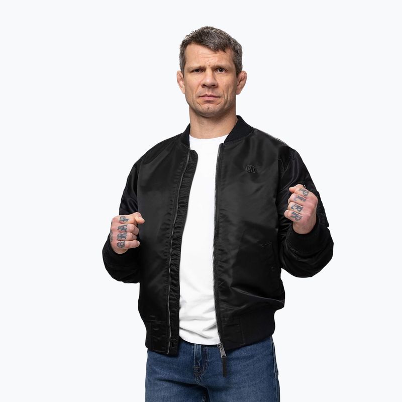 Vyriška striukė Pitbull Akron MA1 Flight black 5