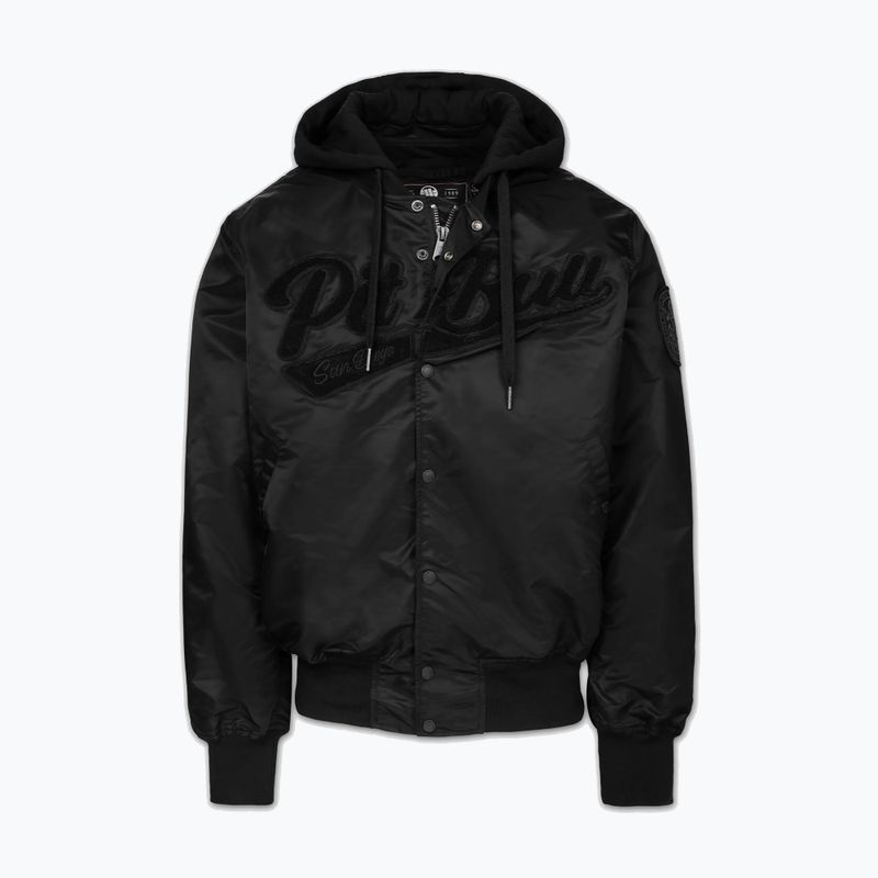 Vyriška striukė Pitbull Mason San Diego Baseball Hooded black 5