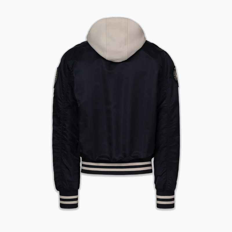 Vyriška striukė Pitbull Mason San Diego Baseball Hooded dark navy/beige 5