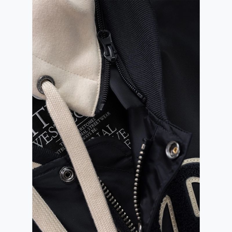 Vyriška striukė Pitbull Mason San Diego Baseball Hooded dark navy/beige 10