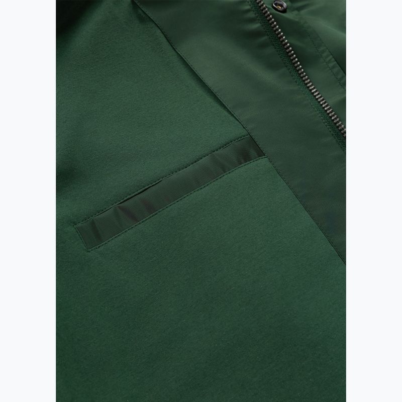 Vyriška striukė Pitbull Mason San Diego Baseball Hooded bottle green/beige 13