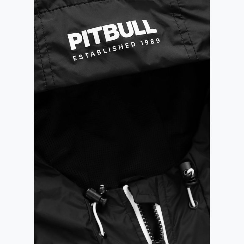 Moteriška striukė Pitbull Aaricia Stripes Nylon Hooded black 6