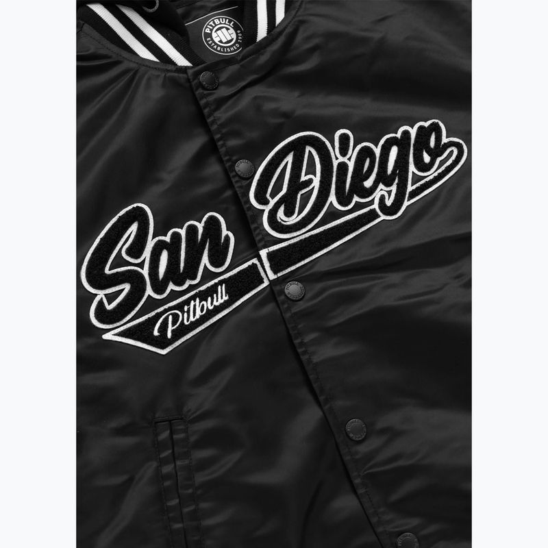 Moteriška striukė Pitbull Angela San Diego Hooded Varsity black 13