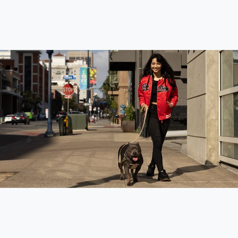Moteriška striukė Pitbull Angela San Diego Hooded Varsity fluo/red 17