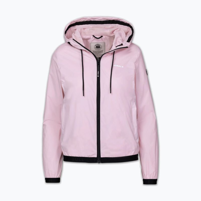 Moteriška striukė Pitbull Adena Hooded powder pink 3