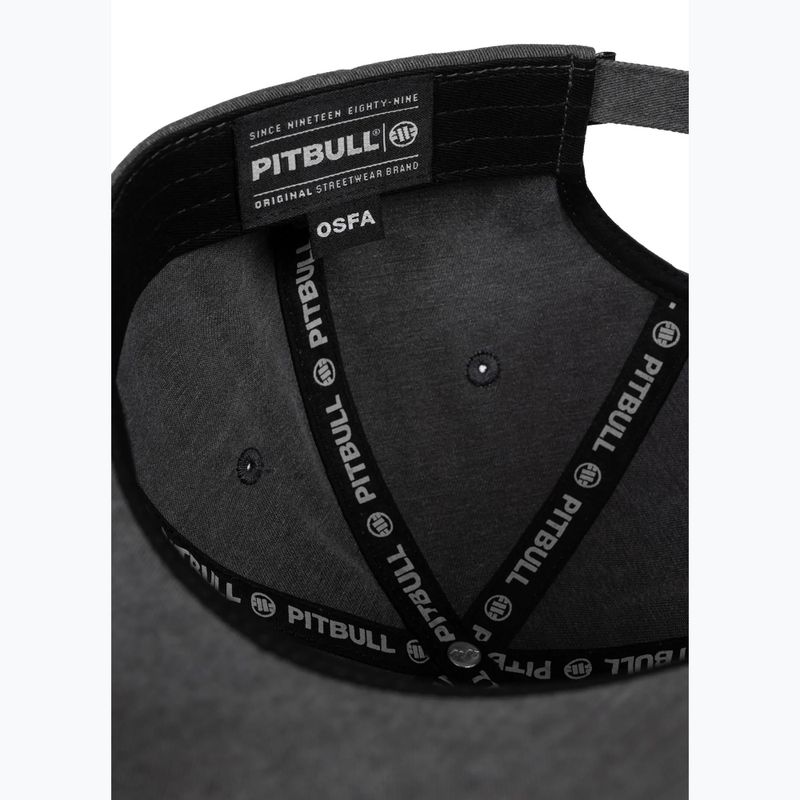Vyriška kepurė su snapeliu Pitbull Classic "Pitbull San Diego" Low Profile grey 7