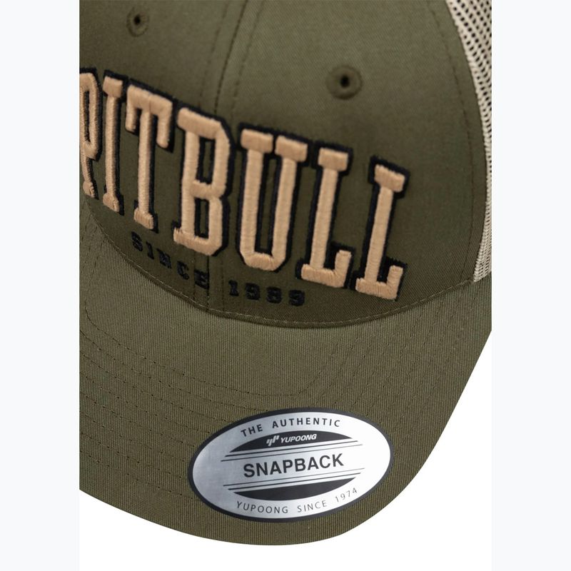 Vyriška kepurė su snapeliu Pitbull Mesh "Pitbull Norton" Trucker Low Profile green 4